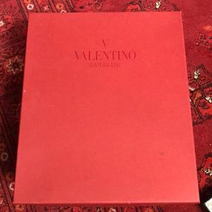 VALENTINO GARAVANI AUTHENTIC SHOES BOX